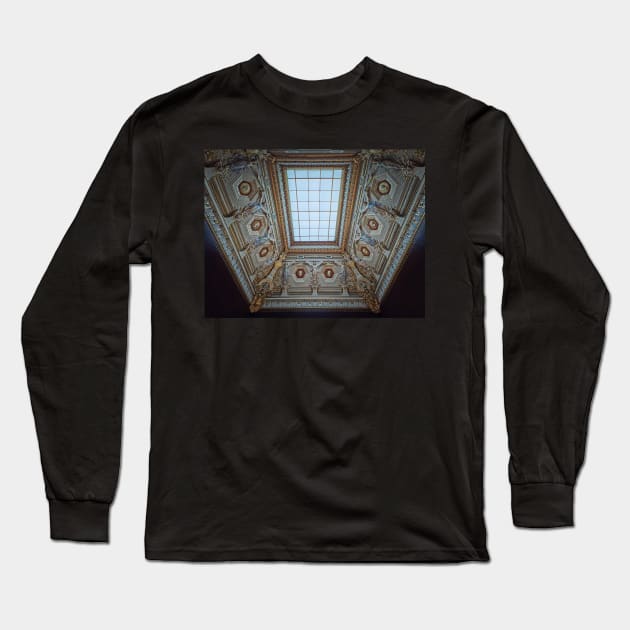 ornate ceiling Long Sleeve T-Shirt by psychoshadow